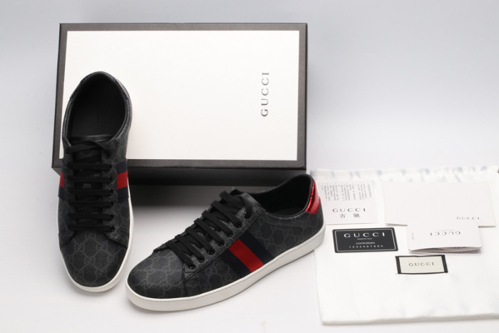 gi ace embroidered low-top sneaker 043003