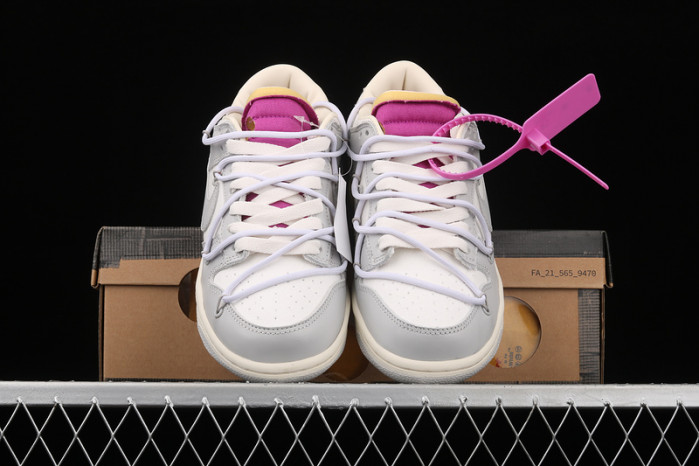 off white nike dunk low 03 of 50 ow dm1602-118