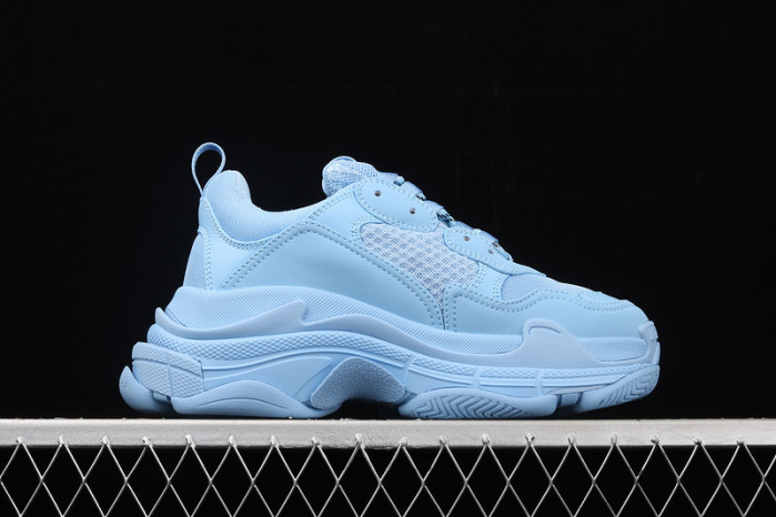 bl triple s trainers blue sneakers a111315