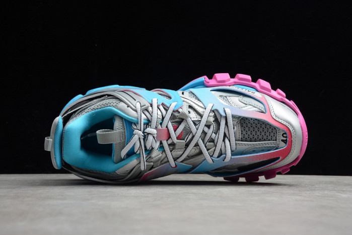 bl tess s. gomma trek low sneakers blue pink grey h903p81401