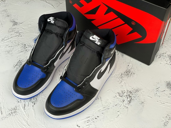 air jordan 1 retro high black game royal - 555088-041
