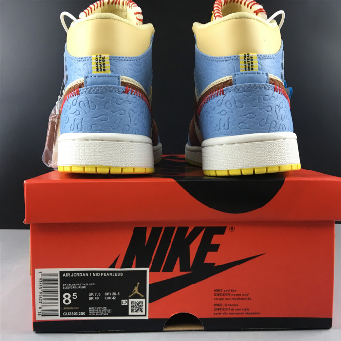 air jordan 1 mid se fearless maison chateau cu2803-200