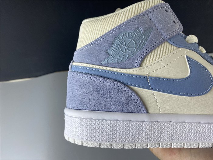 jordan 1 mid mix materials blue tan da4666-100