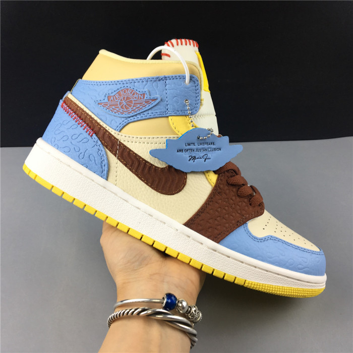 air jordan 1 mid se fearless maison chateau cu2803-200