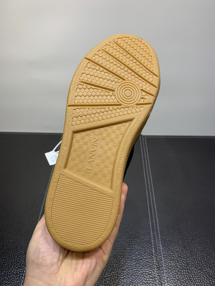 lanvin curb sneaker