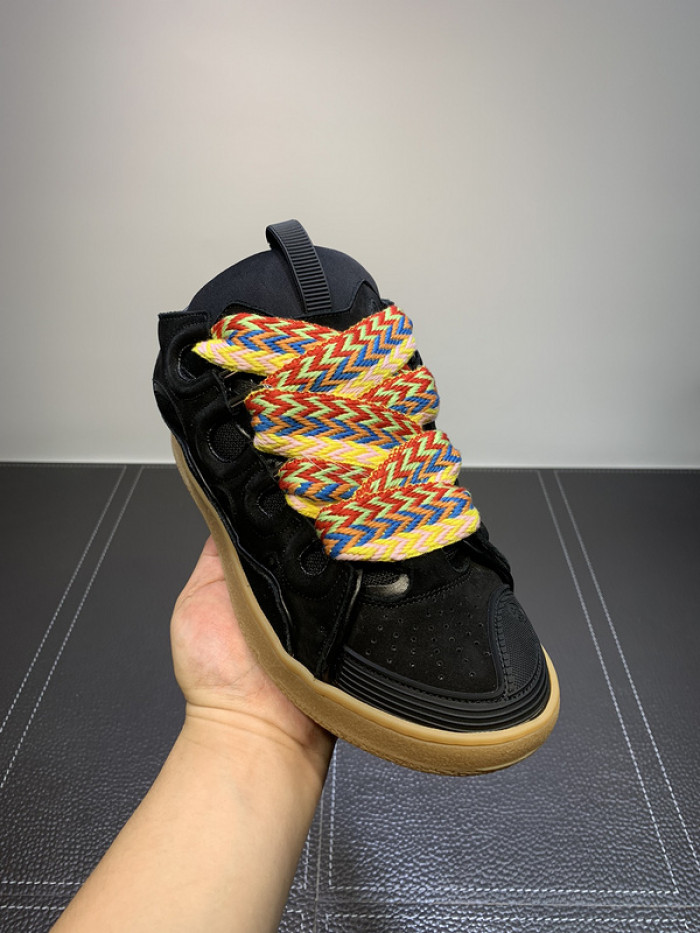 lanvin curb sneaker