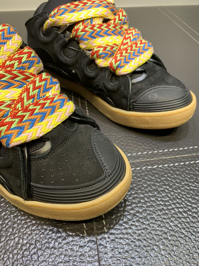 lanvin curb sneaker