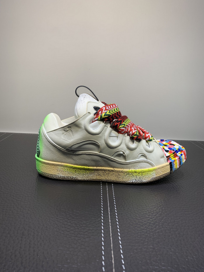 lanvin curb sneaker