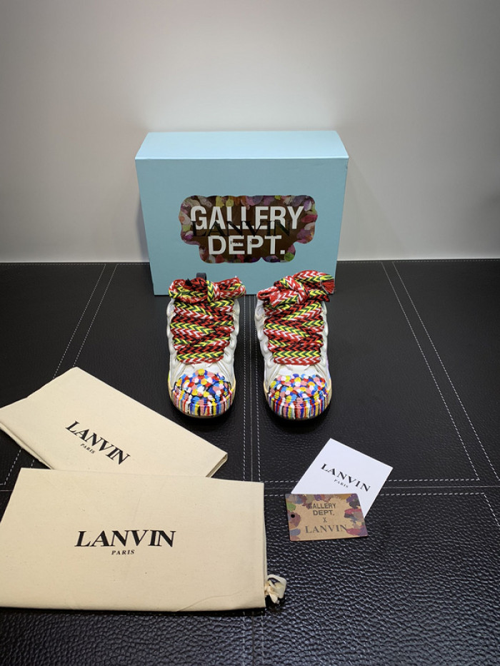 lanvin curb sneaker