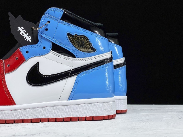jordan 1 retro high fearless unc chicago - ck5666-100