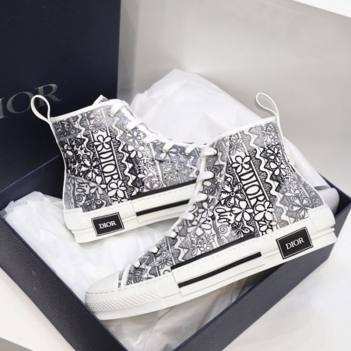 dr b23 high-top sneakers