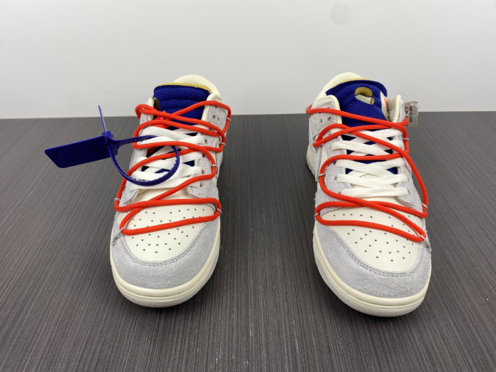 nike dunk low off-white lot 13 of 50 dj0950-110
