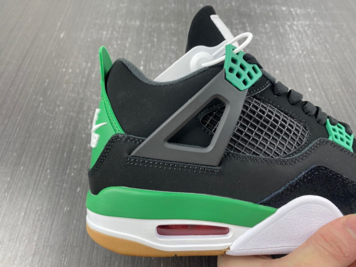 nike sb x air jordan 4 black green 2023 dr5415-030