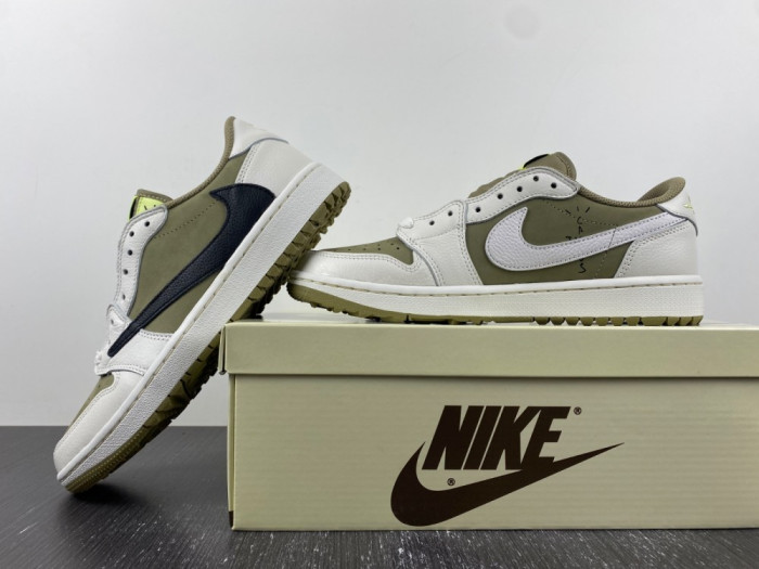travis scott x air jordan 1 low golf fz3124-200