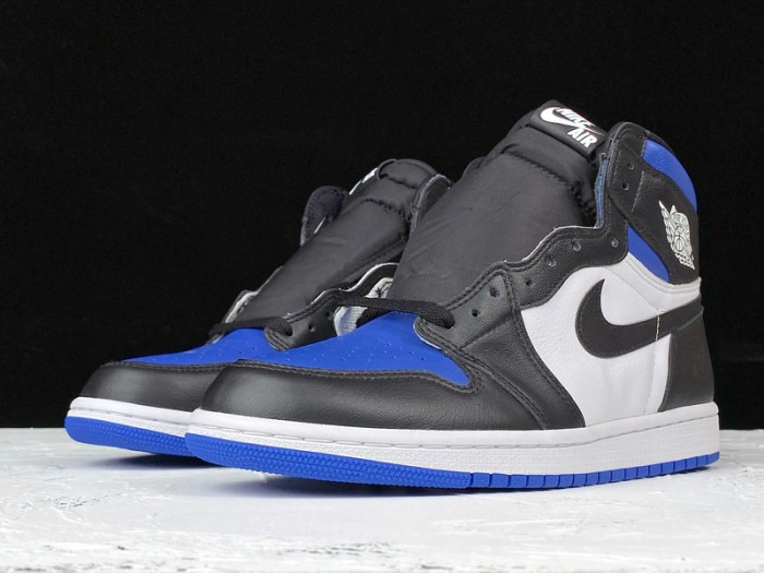 air jordan 1 retro high black game royal - 555088-041