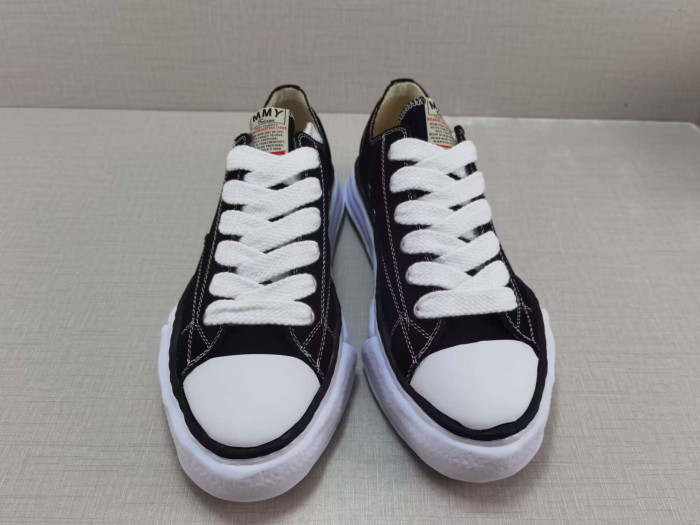 Maison Mihara Yasuhiro Peterson OG Sole Canvas Low A01FW702-BLK