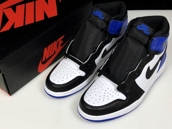 air jordan 1 retro “fragment” black/sport royal-white mens 716371-040