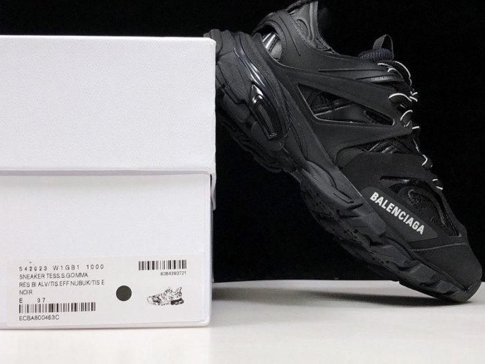 bl tess s. gomma trek low sneakers black h903p030