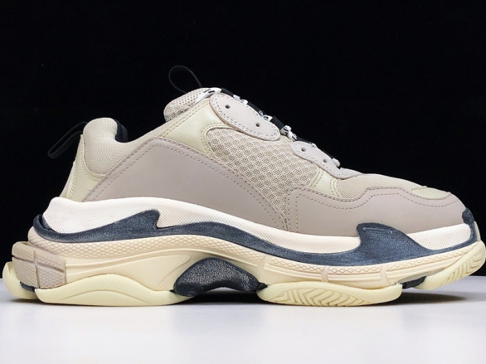 bl triple-s sneakers cream h903p056