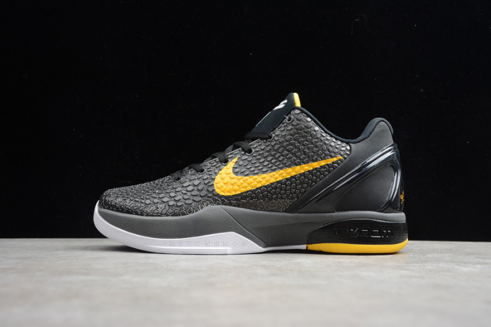 kobe 6 protro del sol black/dark grey-white-del sol cw2190-001