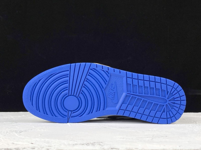 air jordan 1 retro high black game royal - 555088-041