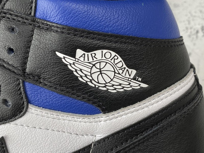 air jordan 1 retro high black game royal - 555088-041