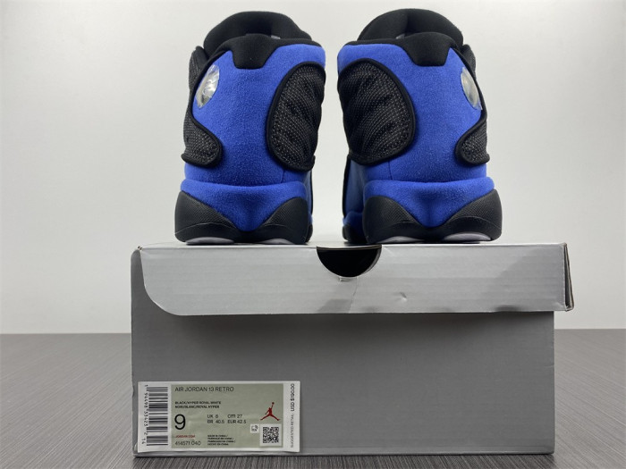 jordan 13 retro black hyper royal - 414571-040